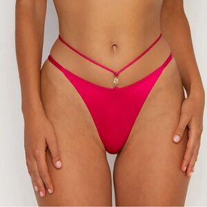SOMMER SWIM Red Bikini Bottom